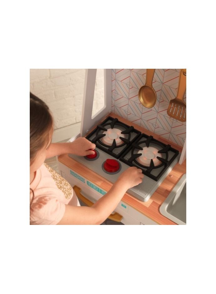 Kidkraft - Boho Bungalow Wooden Play Kitchen