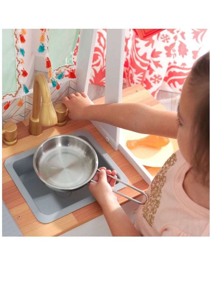 Boho Bungalow Wooden Kitchen Playset