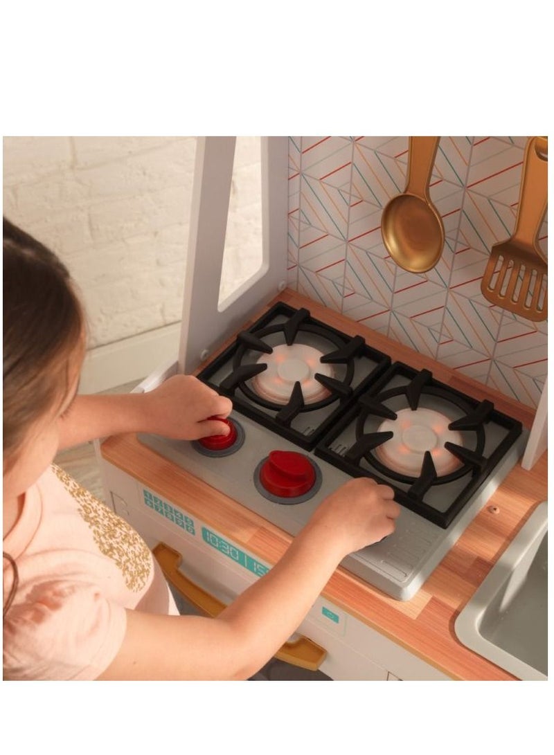 Boho Bungalow Wooden Kitchen Playset