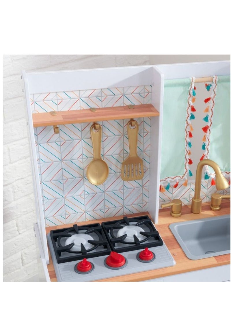 Boho Bungalow Wooden Kitchen Playset