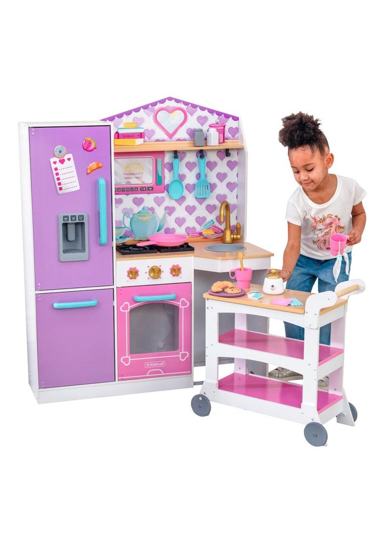 Sweet Snack Time Cart & Play Kitchen