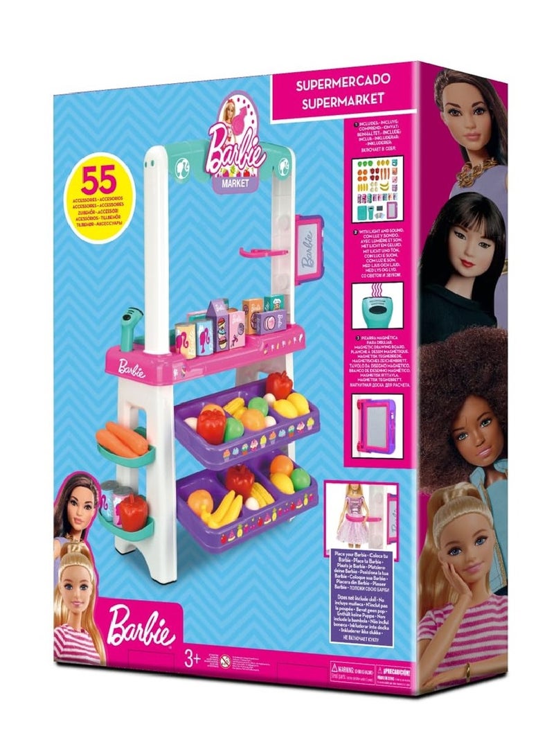 Barbie Supermarket with Light and Sound