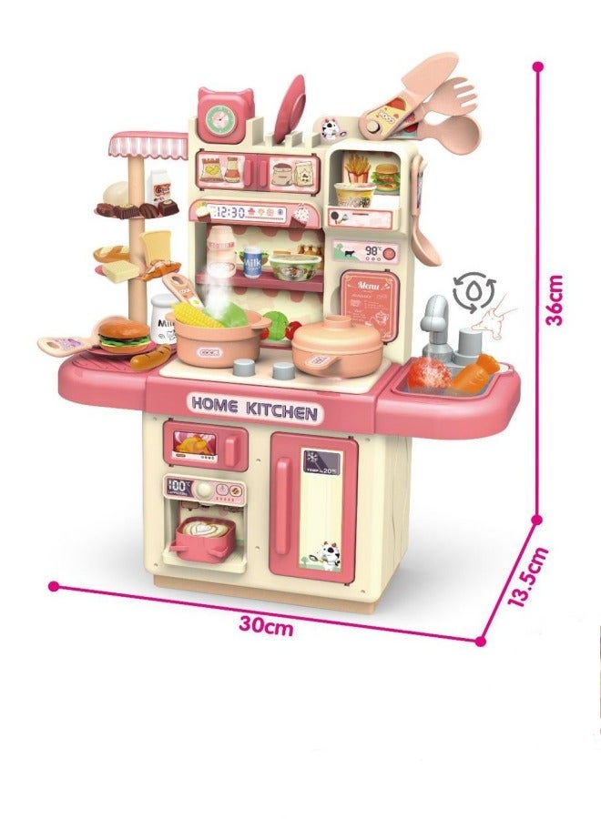 Kids Play House Simulation Kitchen Toy Baby Mini Simulation Cooking Small Kitchen Utensils