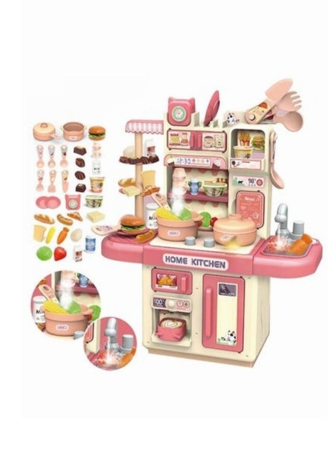 Kids Play House Simulation Kitchen Toy Baby Mini Simulation Cooking Small Kitchen Utensils