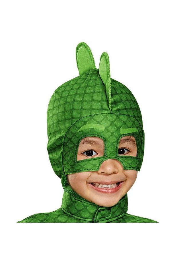 Gekko Classic Toddler Pj Masks Costume Large/46 Green