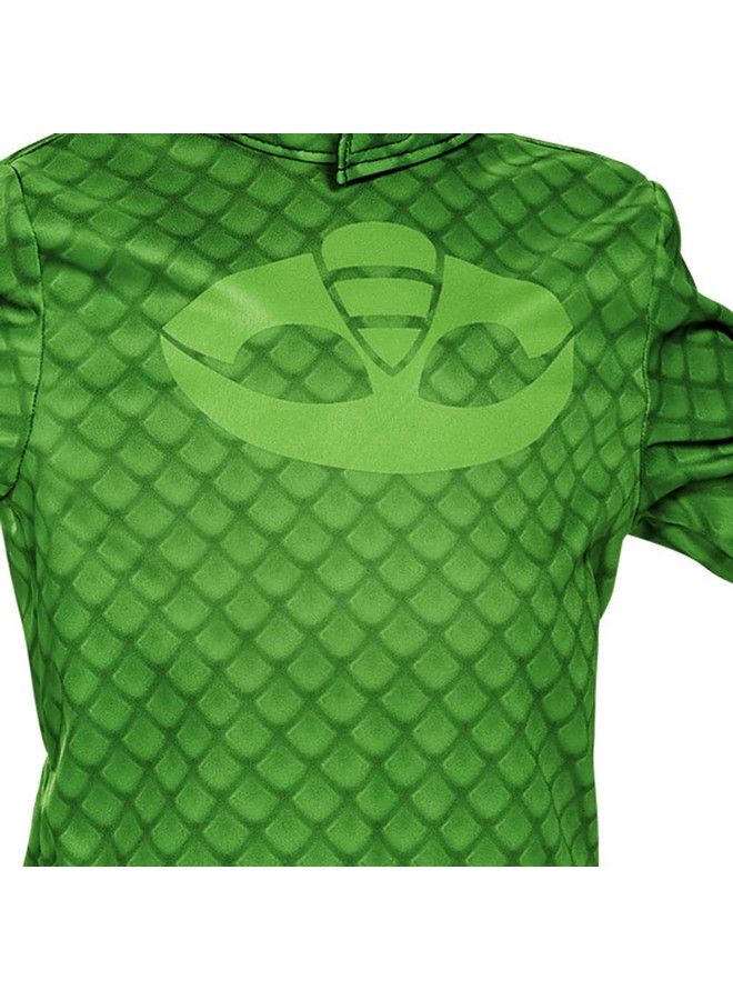 Gekko Classic Toddler Pj Masks Costume Large/46 Green