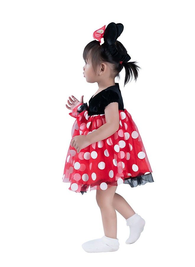 My First Disney Red Minnie Costume Black/Red/White 1218 Months