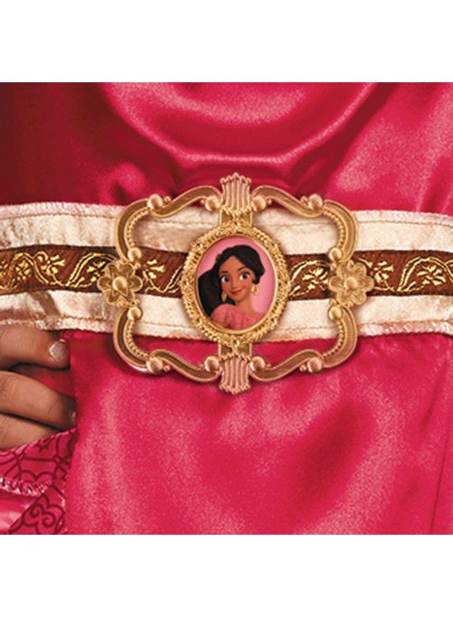Disney Elena Of Avalor Adventure Classic Girlscostume Pink/Red/Kaf5 Lavender S (46X)