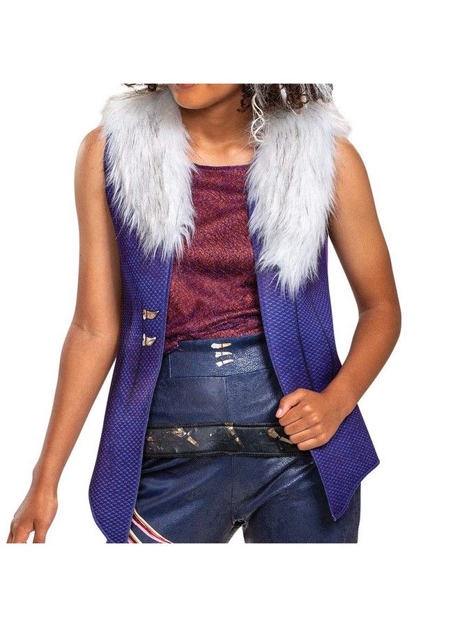 Willa Werewolf Costume Disney Zombies 2 Character Outfit Kids Movie Inspired Ware Wolf Outfit Classic Child Size Medium (7 8) Blue (103849K)