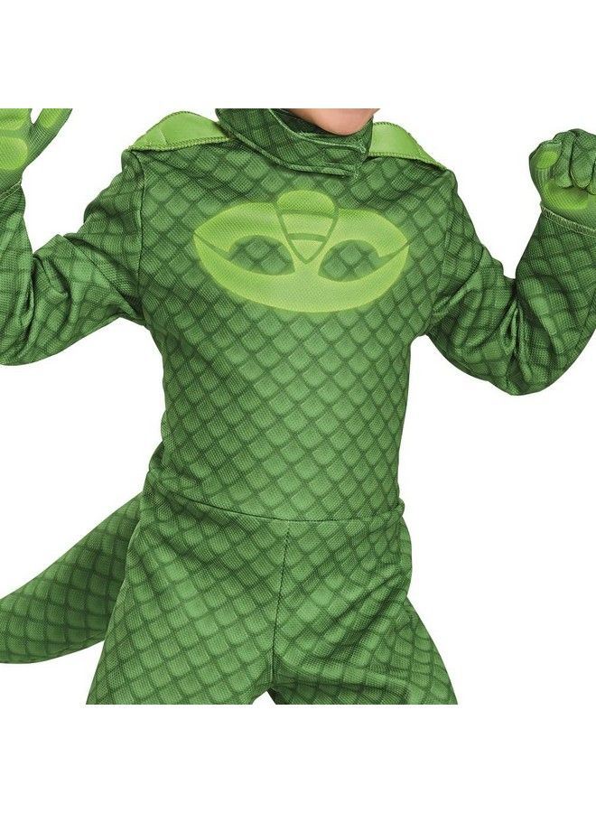 Gekko Deluxe Toddler Pj Masks Costume Large/46