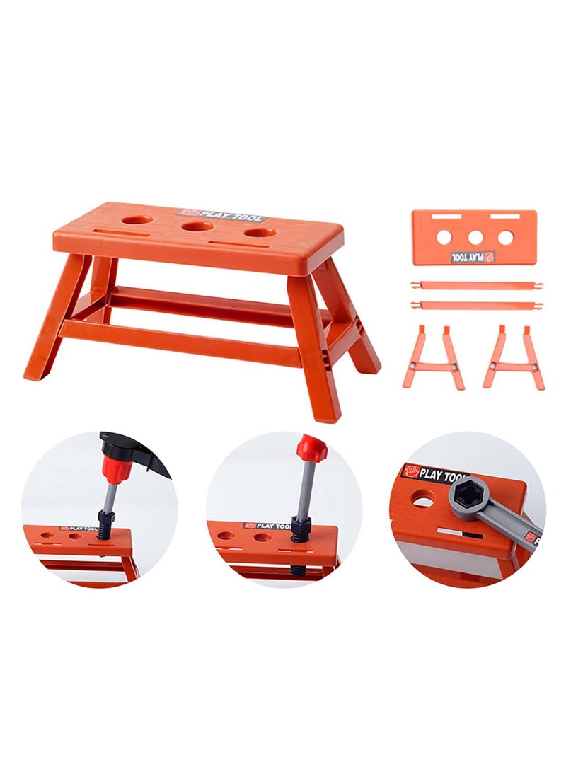 COOLBABY 55 Pcs Kids Tool Set Baby Simulation Repair Tool Set Kids Toys with Tool Box and Electronic Toy Drill