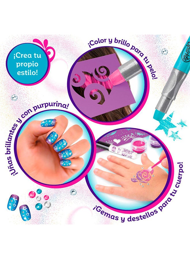 Ultimate Glitter Beauty Set 35.56 x 6.4 x 30.5cm