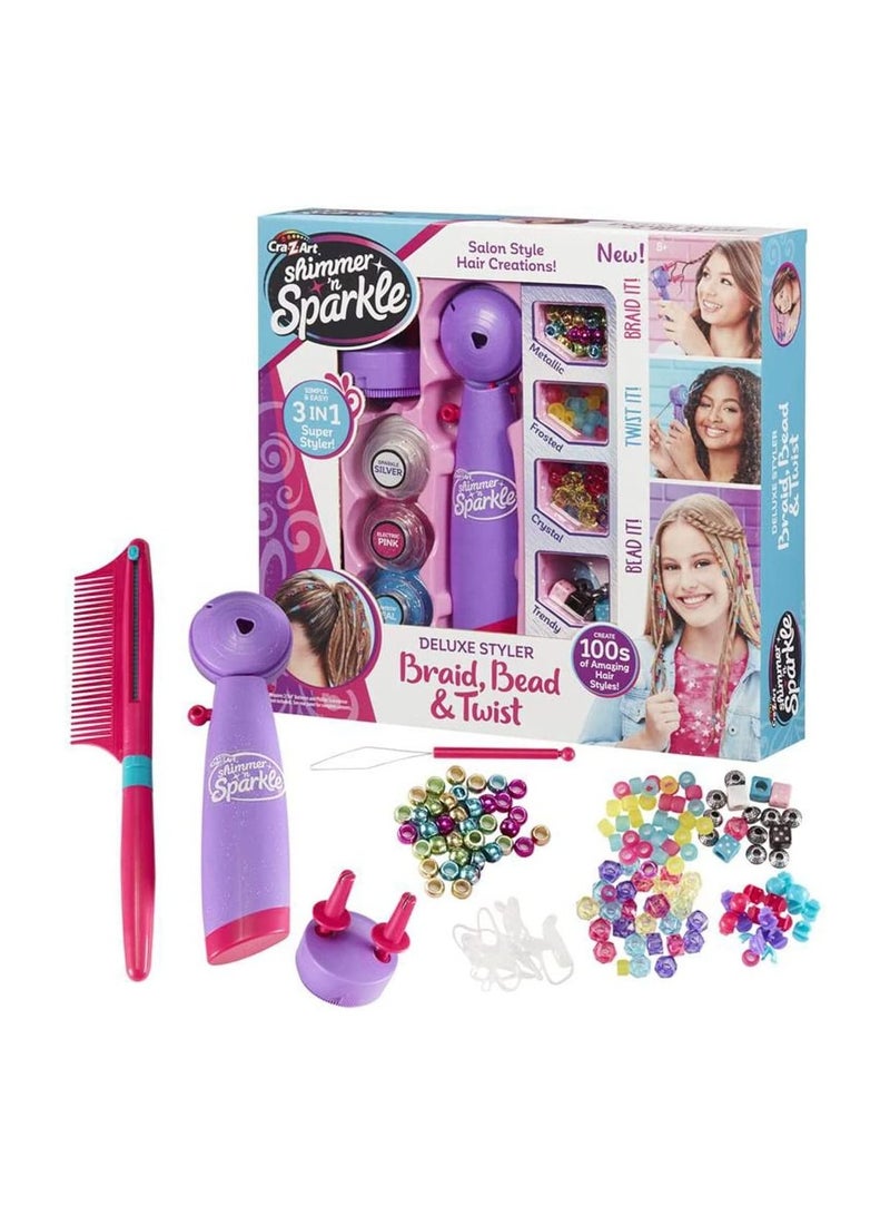 Shimmer N Sparkle Deluxe Styler Bead & Twist