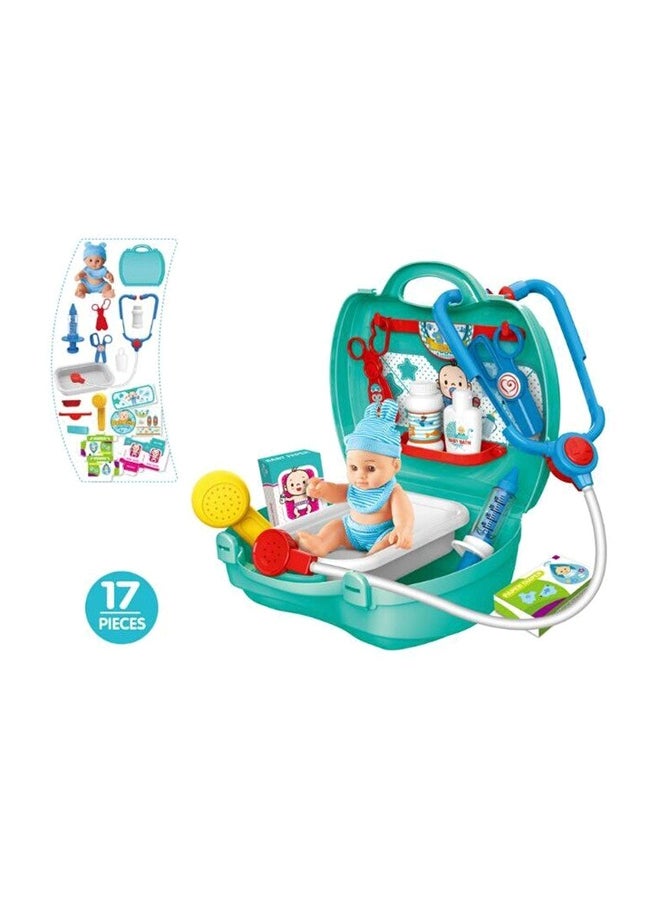 Doctor Suitcase Playset 28x26x23.5cm