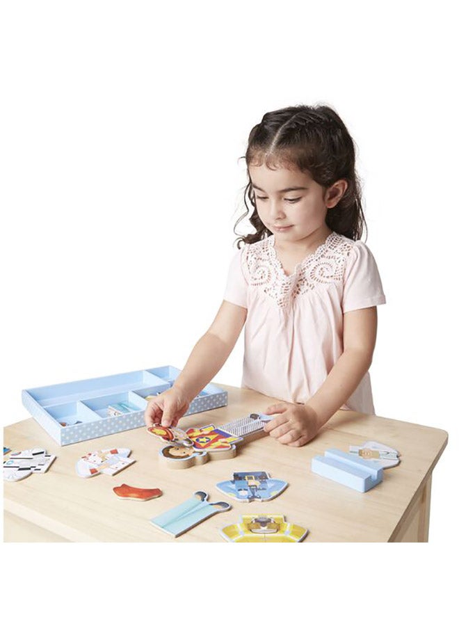 24-Piece Julia Magnetic Dress-Up Pretend Play 5164