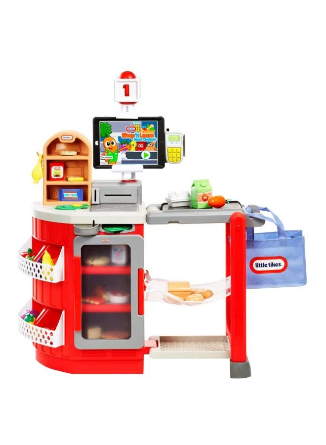 Shop 'N Learn Smart Checkout Playset 646713 40x13.75x31.75inch