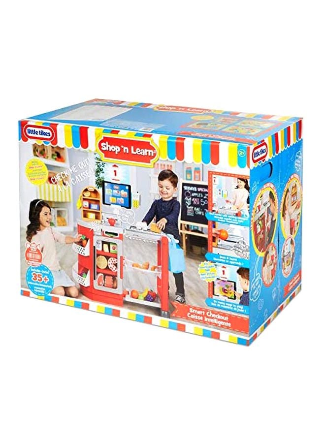 Shop 'N Learn Smart Checkout Playset 646713 40x13.75x31.75inch