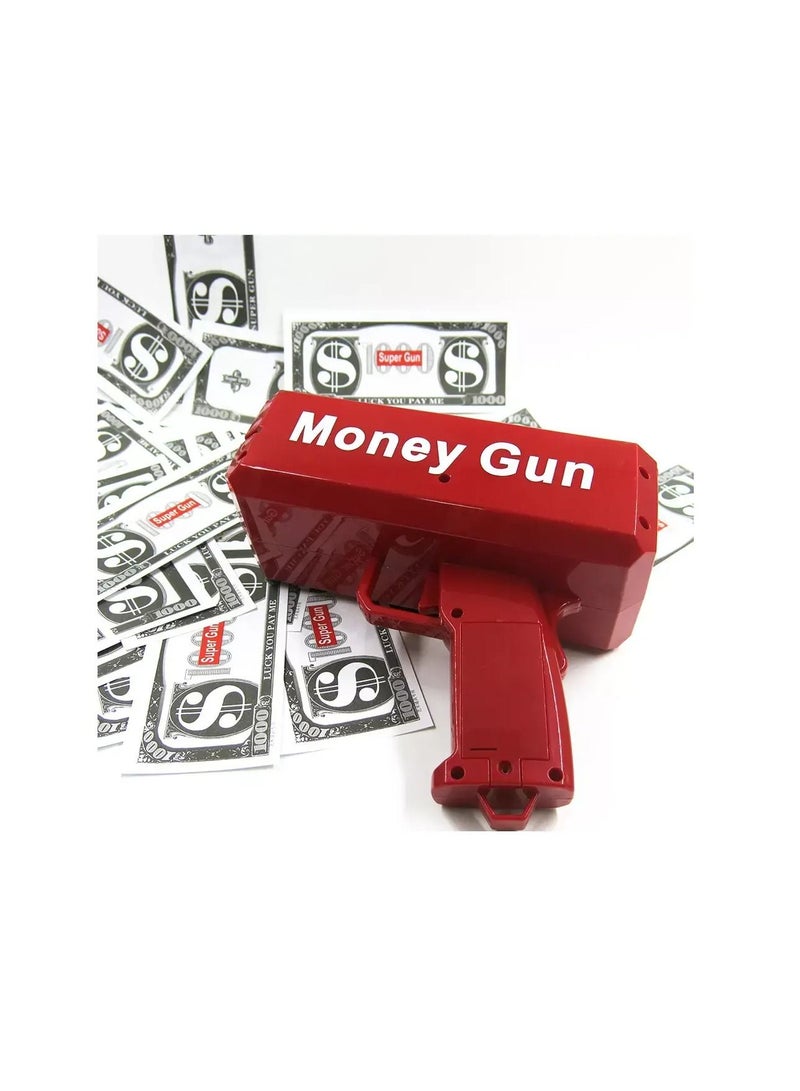 Money Gun Toys Shooter Spray Cash Gun For Kids At Parties