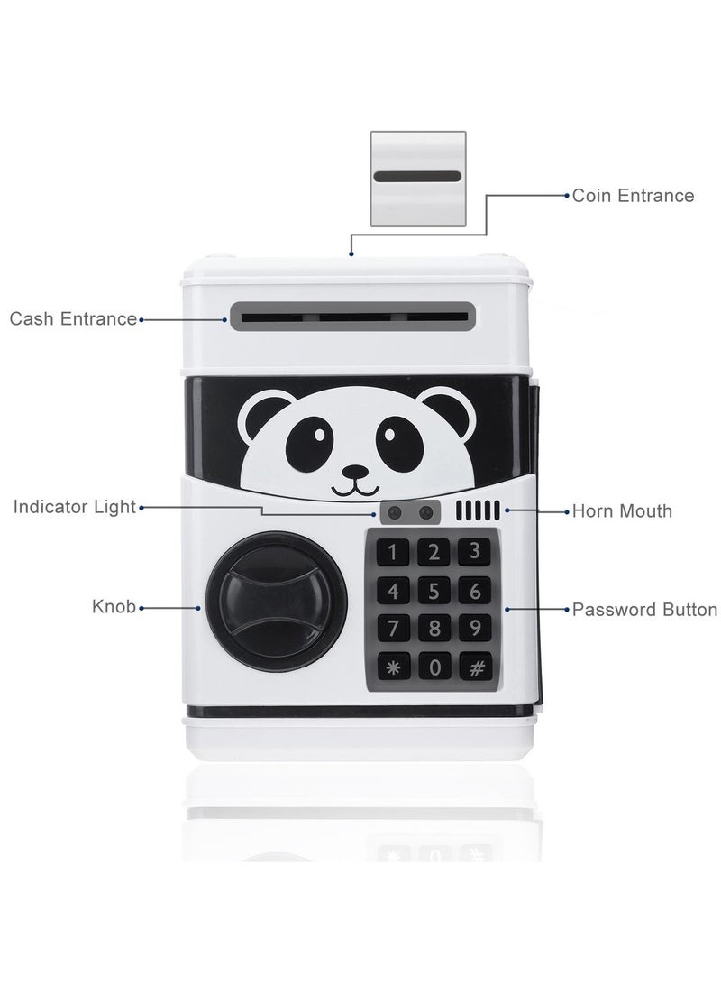 Kids Toy  Kids Panda Electronic  Bank ATM Password Money Box Cash Coins Saving Box