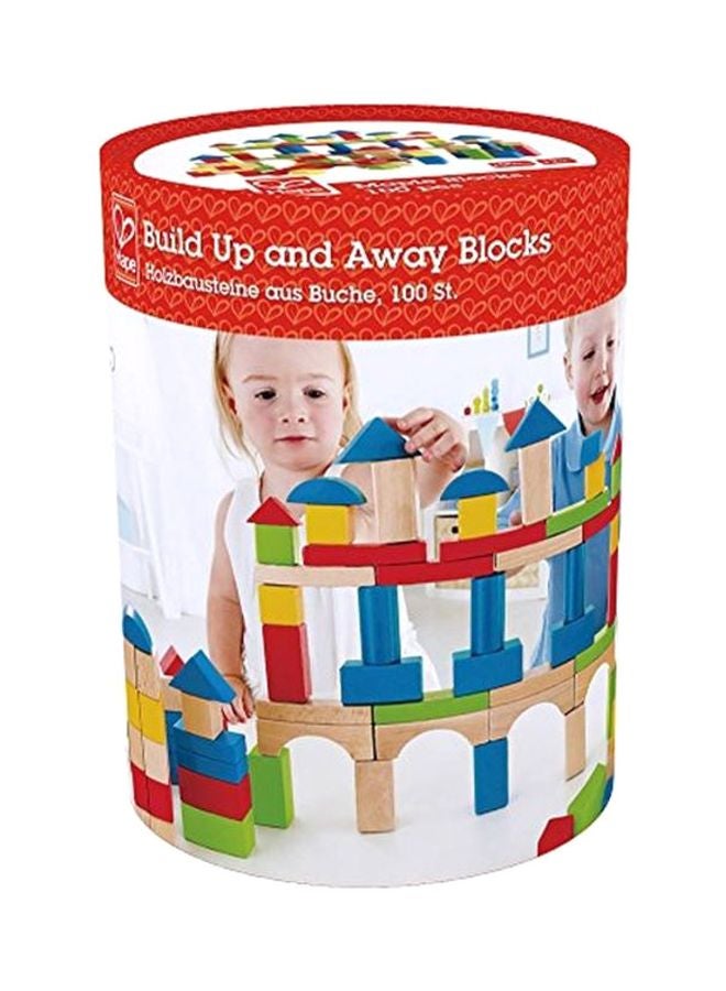 100-Piece Award Winning Building Block Set E0427 7.87x7.87x10.23inch