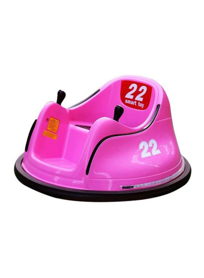 Electric Drift Bumper Baby Car Scooter Toy Swing Style With Led Lights Pink