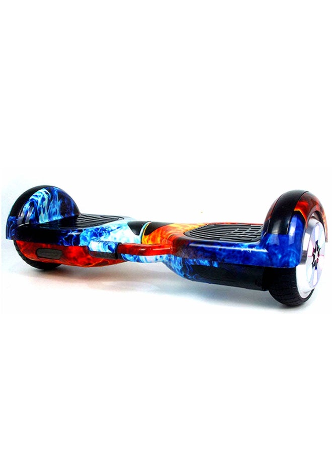 Self Balancing Electric Scooter With LED Wheel Blue 58.4x18.5x17.8 centimetercm