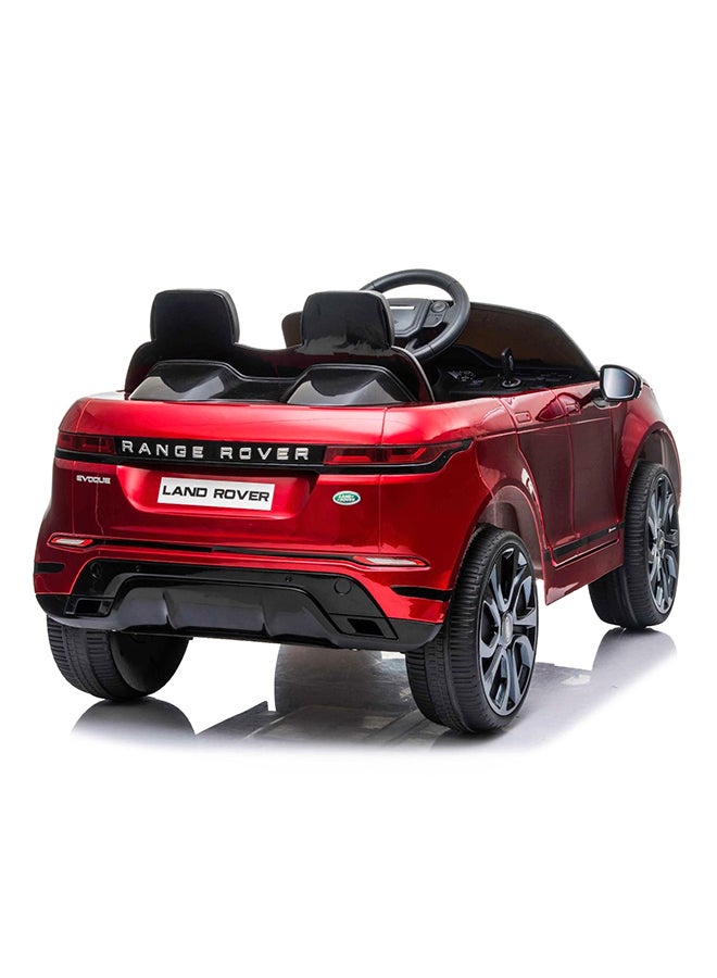 12V Multi-Functional Range Rover Electric Ride-On Car For Kids, 3+ Years Red 110x69x56.5cm