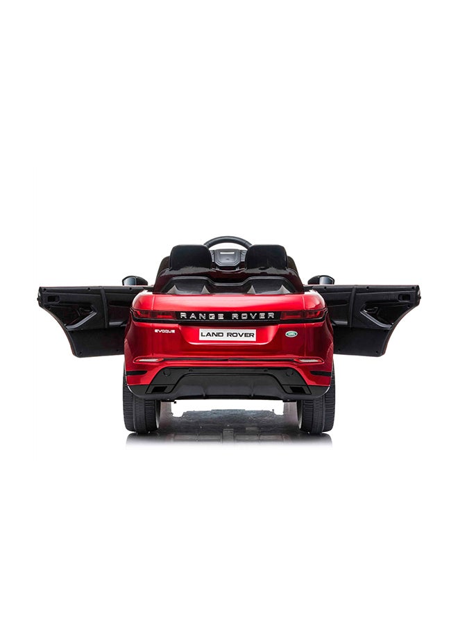 12V Multi-Functional Range Rover Electric Ride-On Car For Kids, 3+ Years Red 110x69x56.5cm
