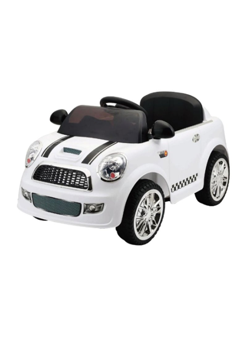 Mini Cooper Car White