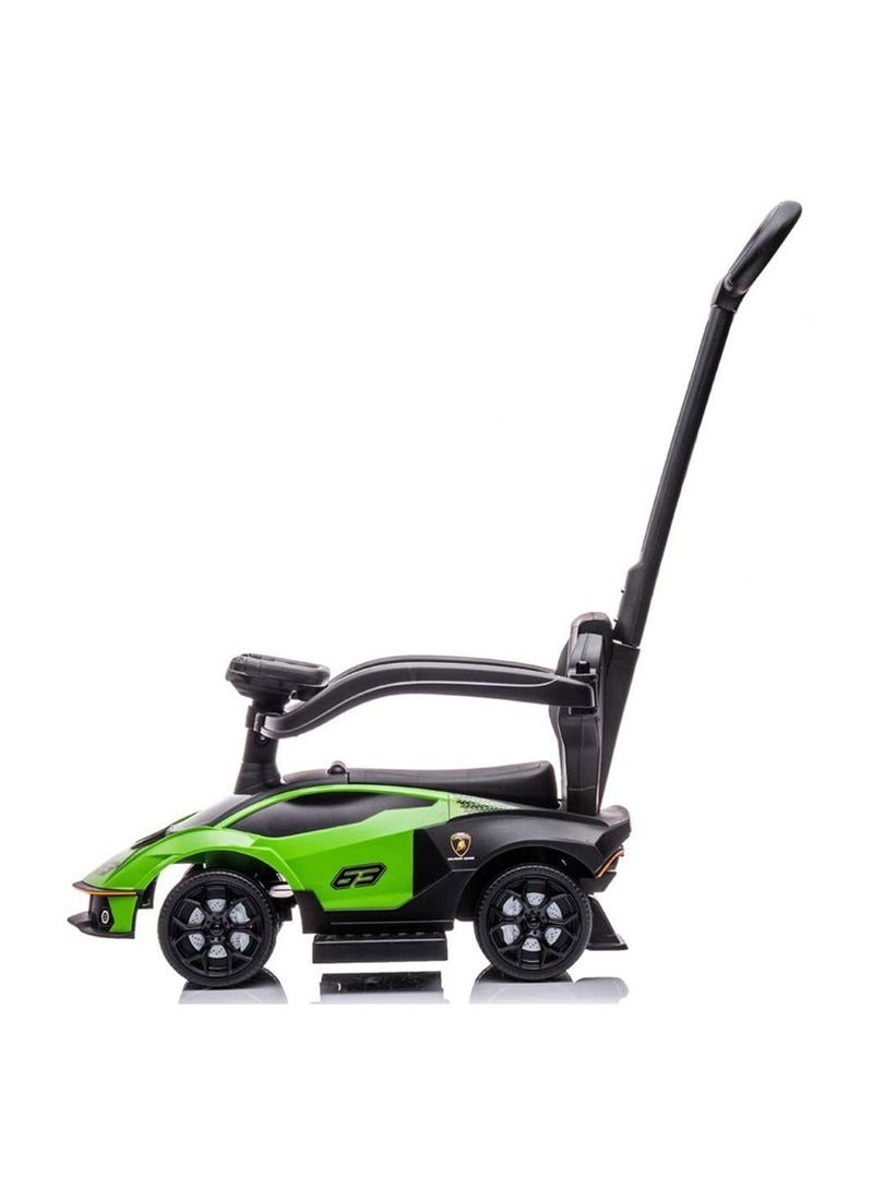 Lamborghini Ride on Push Car With Handle