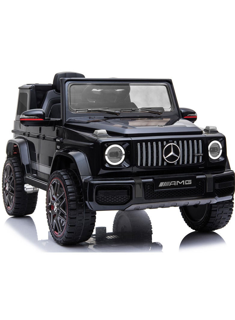 Mercedes Benz Amg G63, Licensed Electric Car, 12V Ride On Car With Remote Control For Kids - Black