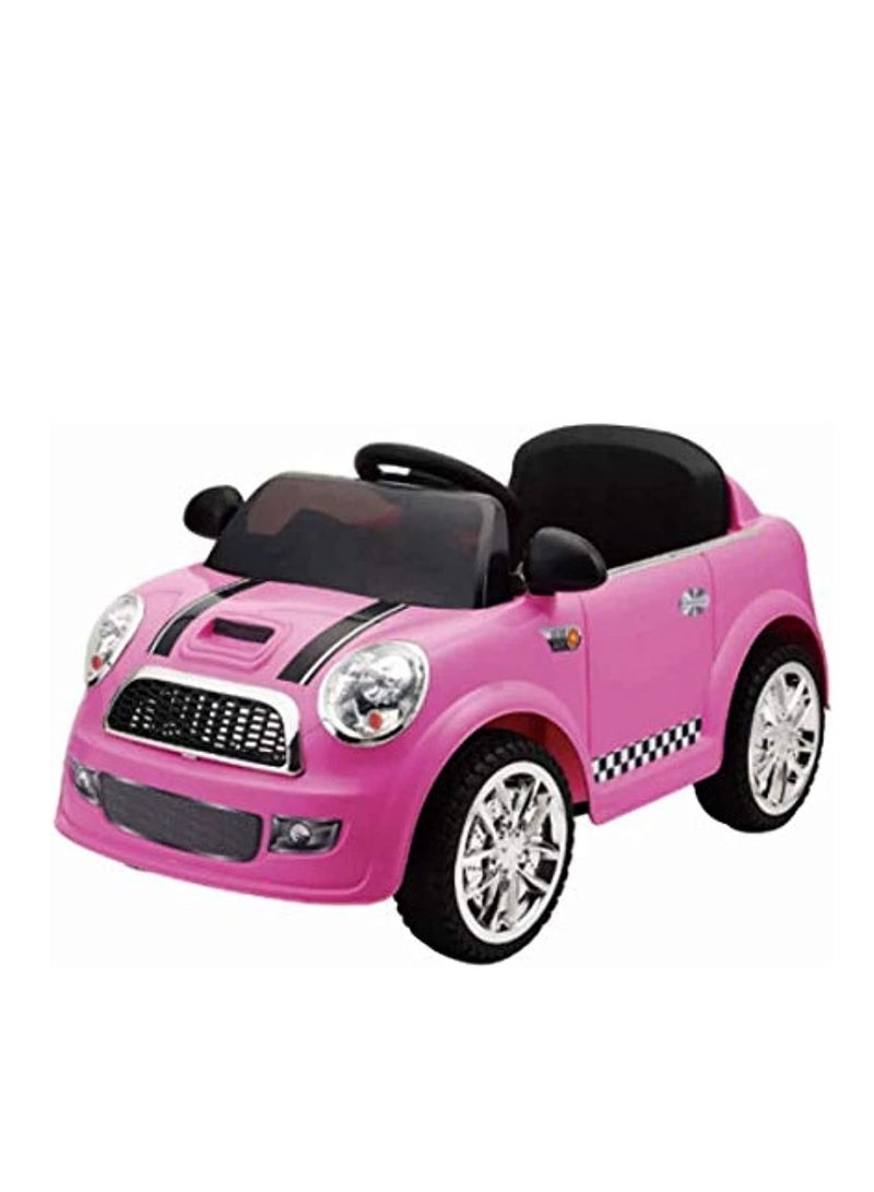 Mini Cooper Car 12V Pink
