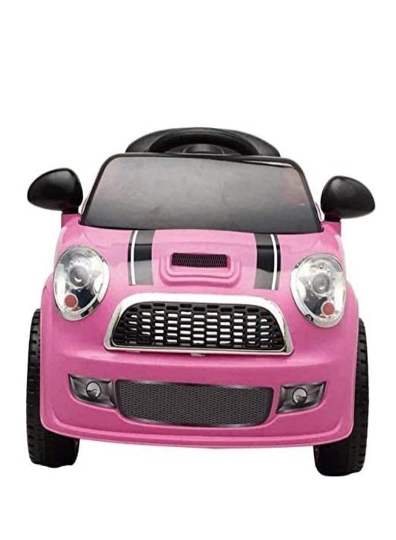 Mini Cooper Car 12V Pink