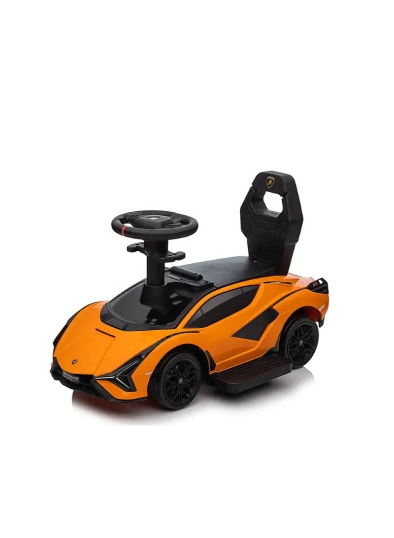 Lamborghni Sian FKP 37 Pusher car - Orange