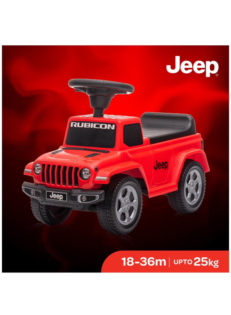 Ride On Jeep Gladiator 18-36 Months With Anti Tipping Mechanism Red 62 X 28 X 42cm