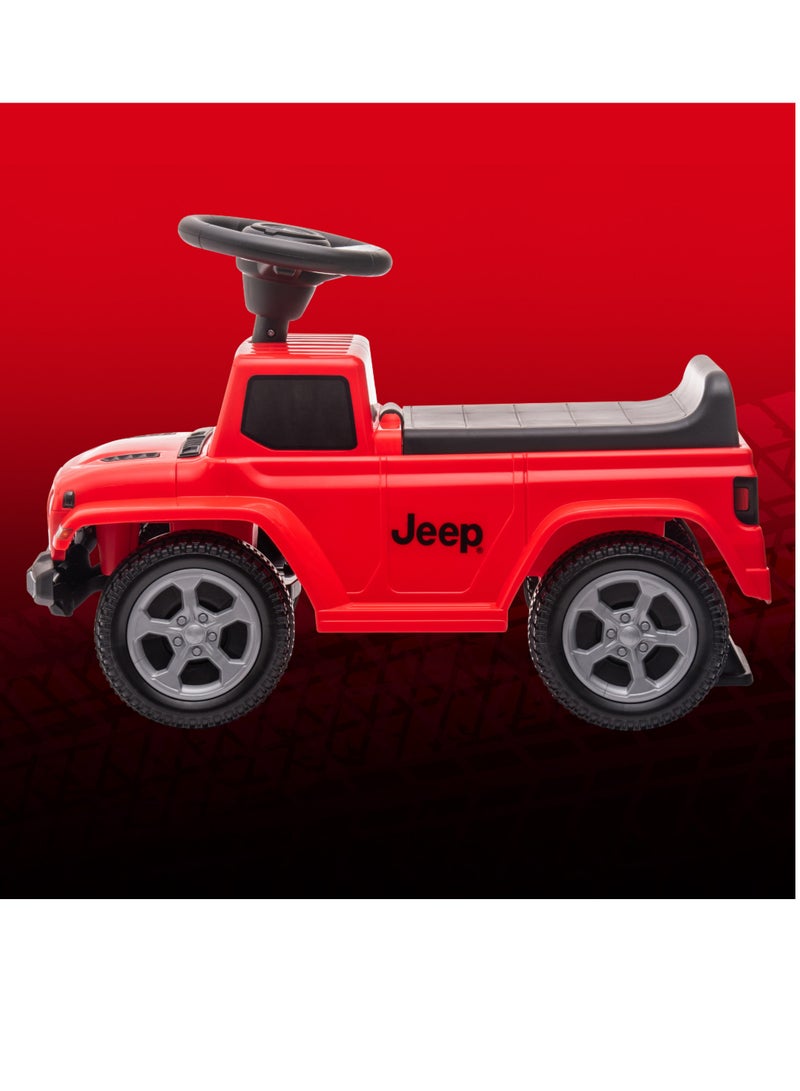 Ride On Jeep Gladiator 18-36 Months With Anti Tipping Mechanism Red 62 X 28 X 42cm