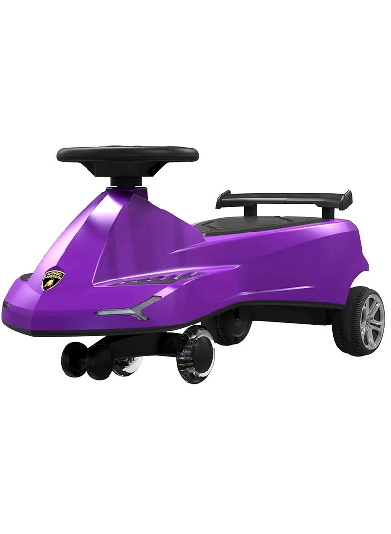 Lamborghini Swing Car - Purple