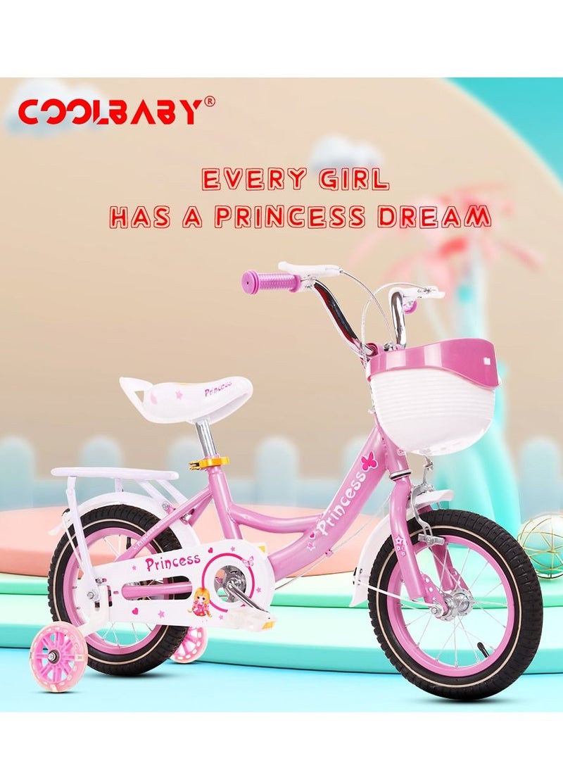 12 Inch Princess Bikes Bicycles With backseat