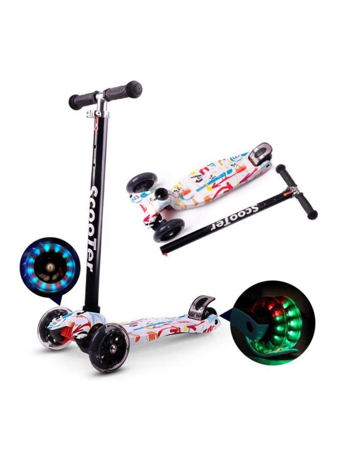 3 Wheel Kick Scooter With Adjustable Height 036SMUTTY1YYAGP223 22.9x7.3x6.1inch