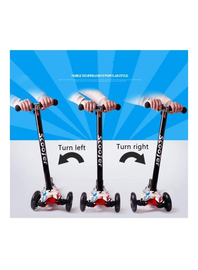 3 Wheel Kick Scooter With Adjustable Height 036SMUTTY1YYAGP223 22.9x7.3x6.1inch