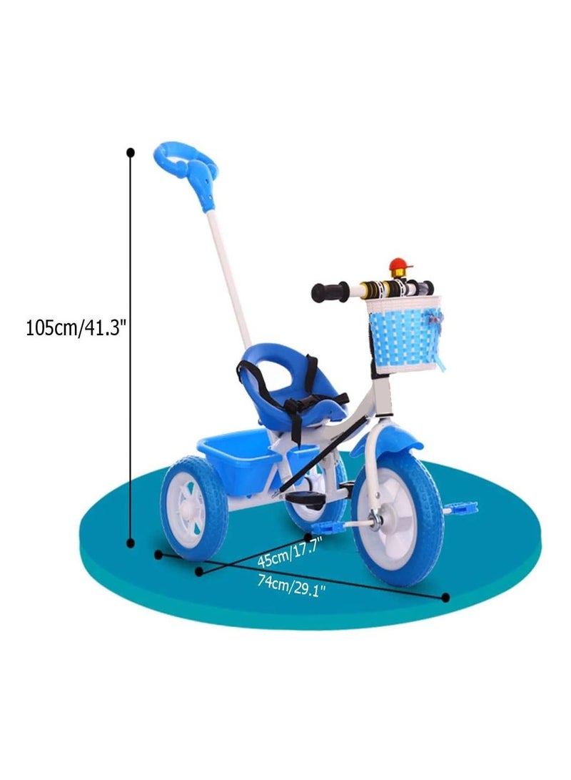 3-Wheels Tricycle Bicycle With Handle