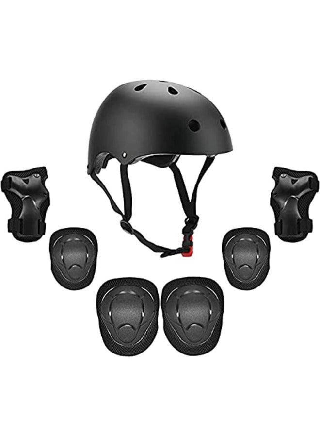 Top-rated 7-in-1 Kids Bike Helmet Set | Adjustable Safety Gear for Cycling, Skating, Skateboarding | Premium Protection for Boys and Girls (Ages 3-10) | Breathable, Easy-Clean, Strong Impact.