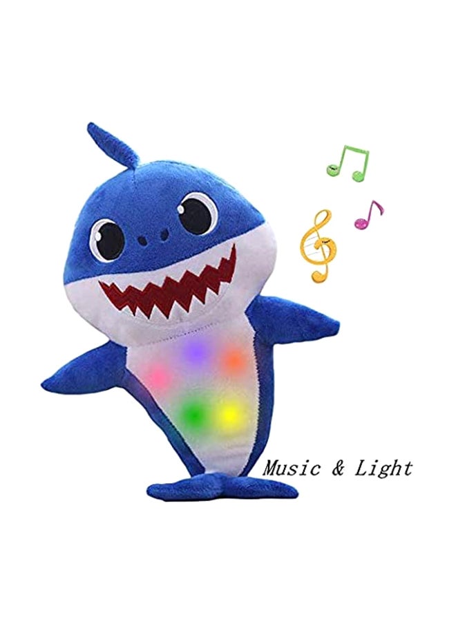 Soft Plush Singing Lighting Authentic Detailing Lightweight Baby Shark Toy 6.9x8.3x11inch