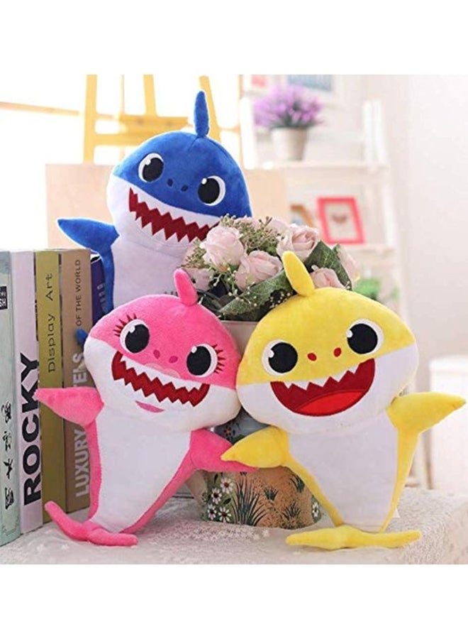 Soft Plush Singing Lighting Authentic Detailing Lightweight Baby Shark Toy 6.9x8.3x11inch