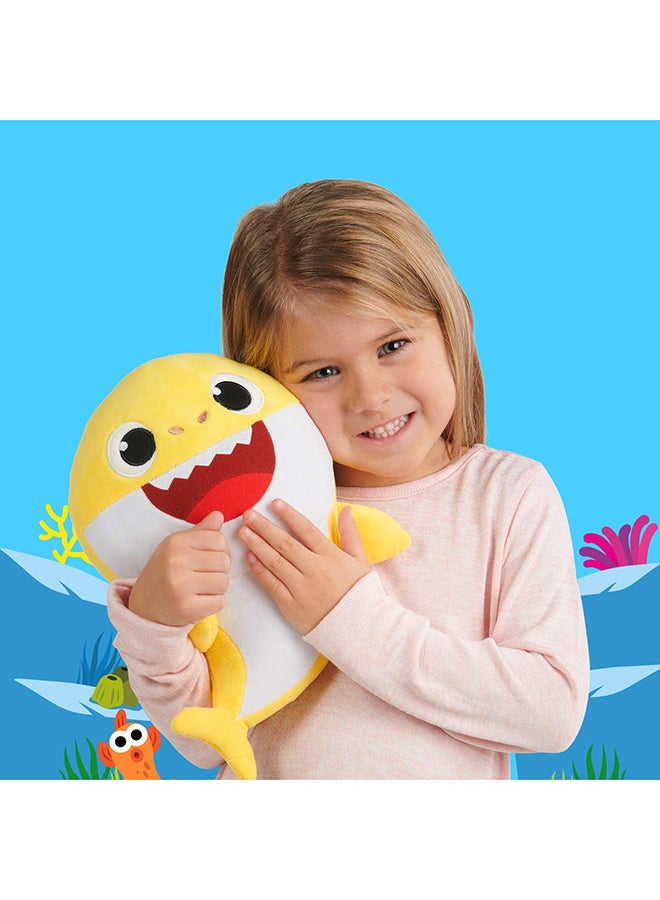 Soft Plush Singing Lighting Authentic Detailing Lightweight Baby Shark Toy 6.9x8.3x11inch