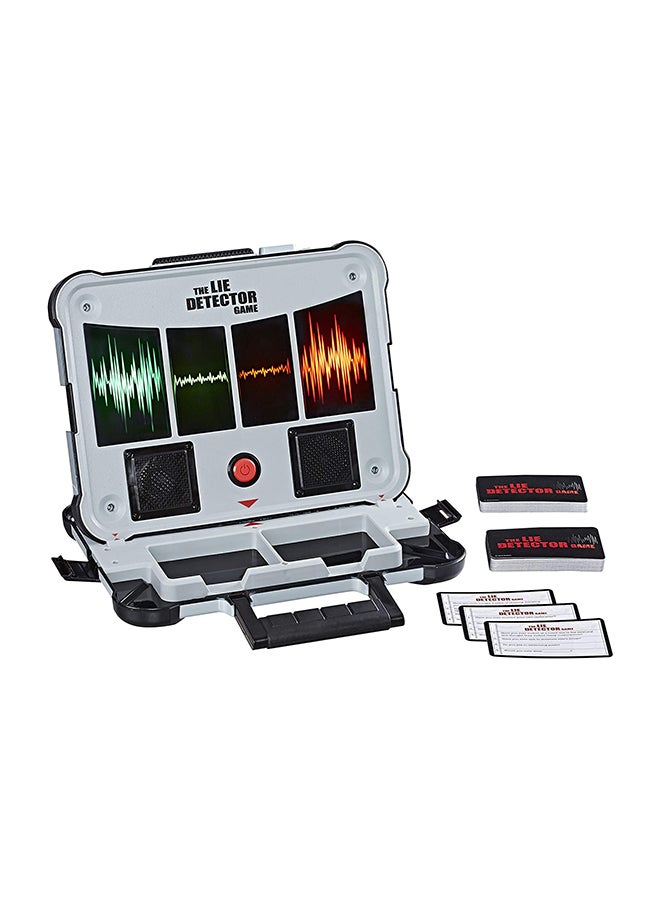 The Lie Detector Electronic Game Set for 16+ Years, Black/Red/White - E4641102 2.5x13.13x10.5inch
