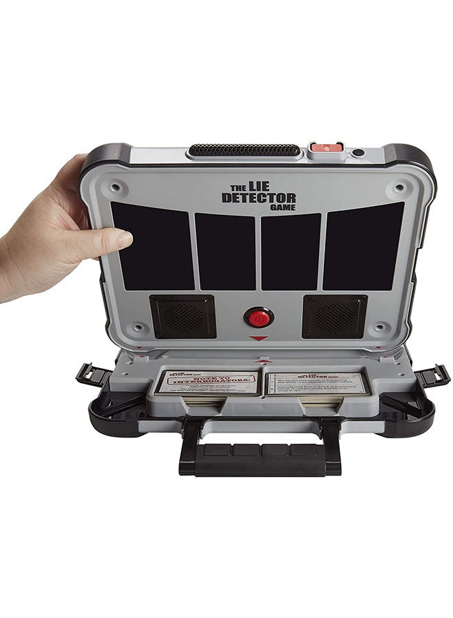 The Lie Detector Electronic Game Set for 16+ Years, Black/Red/White - E4641102 2.5x13.13x10.5inch