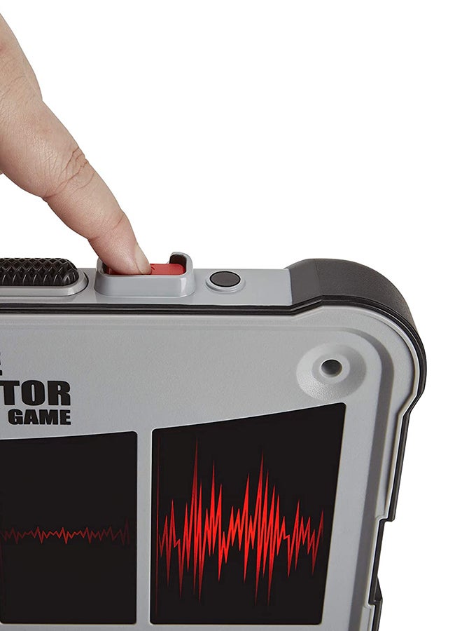 The Lie Detector Electronic Game Set for 16+ Years, Black/Red/White - E4641102 2.5x13.13x10.5inch
