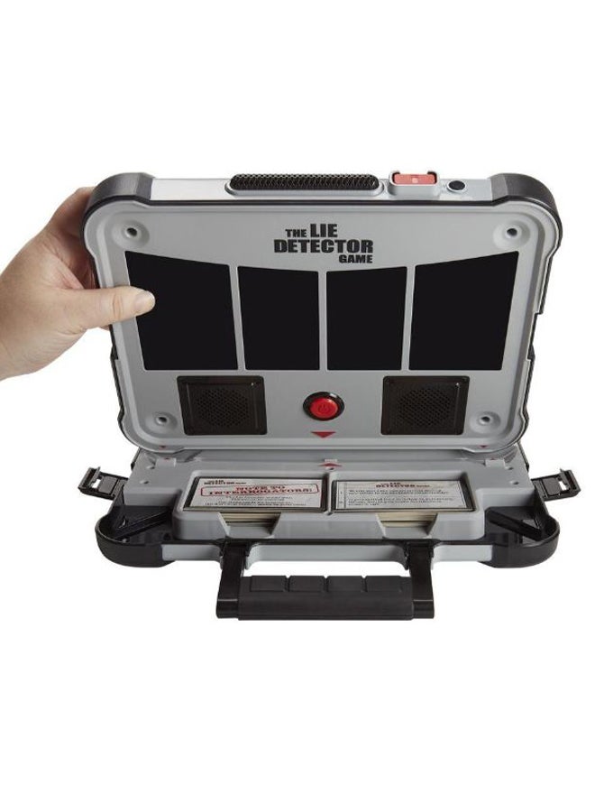 The Lie Detector Electronic Game Set for 16+ Years, Black/Red/White - E4641102 2.5x13.13x10.5inch