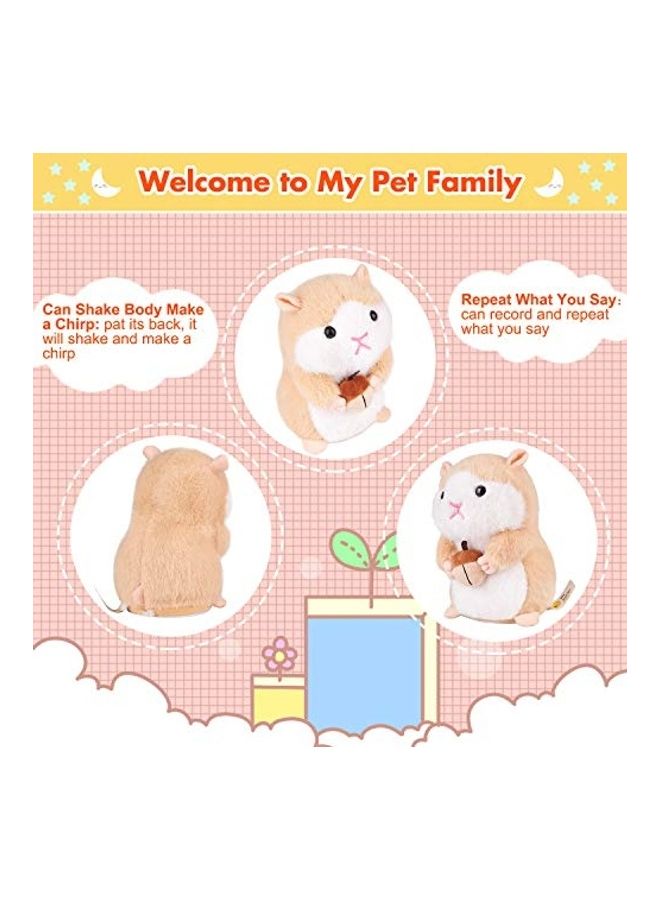 Stuffed Hamster Electronic Pet